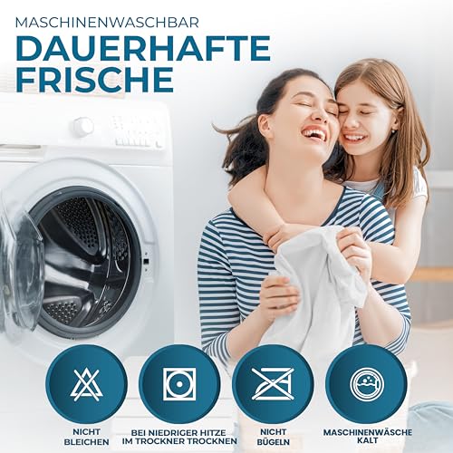 Utopia Bedding Wasserdichter Matratzenschoner - 140 x 200 cm, Oeko-Tex-zertifizierter Atmungsaktiver Matratzenschutz mit Elastischen Eckbändern, Perfekte Passform, Inkontinenzschutz, Weiß