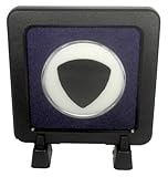 Guitar Pick Frame Holder with Stands (346 Bass Style Blue/White) MADE IN USA