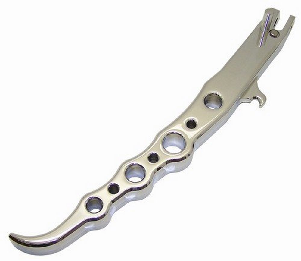 Yana Shiki A3205 Silver Long Exotic Style Kickstand for Suzuki Boulevard M109R