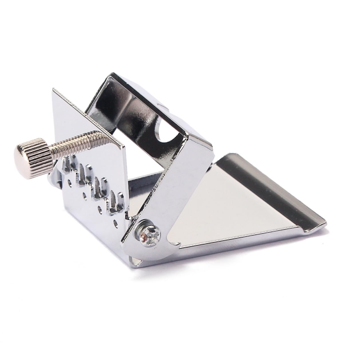 ibasenice String Banjo Tailpiece Bridge Plate Silber Ersatzteil Für Banjo Verbesserte Klangqualität Installieren Stabil Und Langlebig
