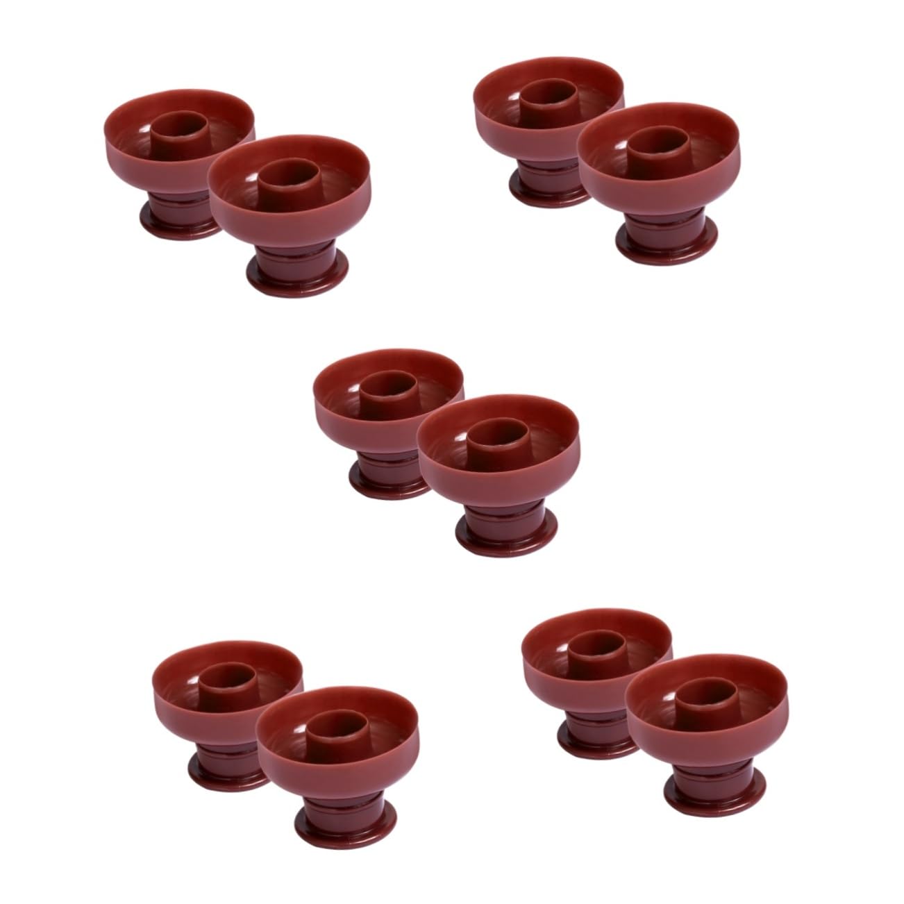 Ciieeo 10 Stück Donut Form Donut Maker DIY Kuchenform Back Back Backzubehör Backzubehör Küche DIY