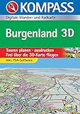 Burgenland 3D: Digitale Wander- und Bikekarte: Touren planen, ausdrucken. Frei über die 3D-Karte fliegen. Inkl. PDA-Software. Für Windows NT4.0 (ohne ... 2000, XP (KOMPASS Digitale Karten, Band 4296)