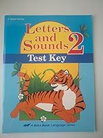 Letters and Sounds 2 (A Beka Book, Teacher Test Key, 2) B004GE1B7W Book Cover