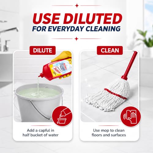 Image of Harpic Flushmatic In-Cistern Toilet Cleaner Blocks, Marine - 150 g | Lasts Upto 240 Flushes & Disinfectant Bathroom Cleaner Liquid, Lemon - 1L & Disinfectant Bathroom Cleaner Liquid, Floral - 1L