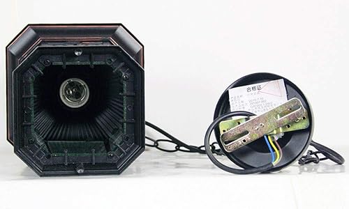 Miniatura 6 de Garden Creativo Outdoor Hanging Light - Retro Aluminum and Frosted Glass Chandelier for Terrace and Balcony