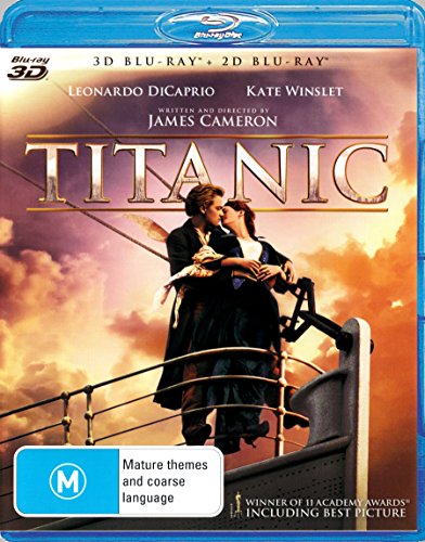 Titanic (2012 Release) (3D Blu ray/Blu ray)