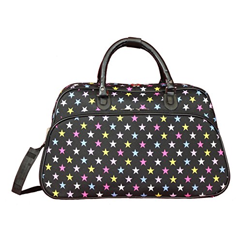World Traveler World Traveler Sac fourre-Tout à bandoulière 53,3 cm – Multi étoiles - - Multi Stars, Taille Unique
