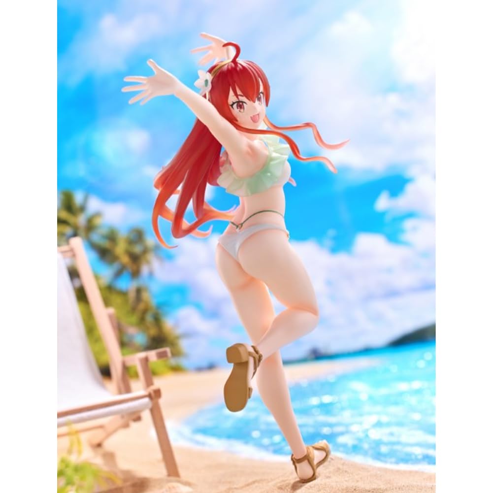 Eris Greyrat Figura de Swimsuit Girl Anime Figura de Acción de Pie Migurdia/Eris Greyrat Estatua Modelo PVC 22 cm Escritorio Decoración Coleccionable Regalo