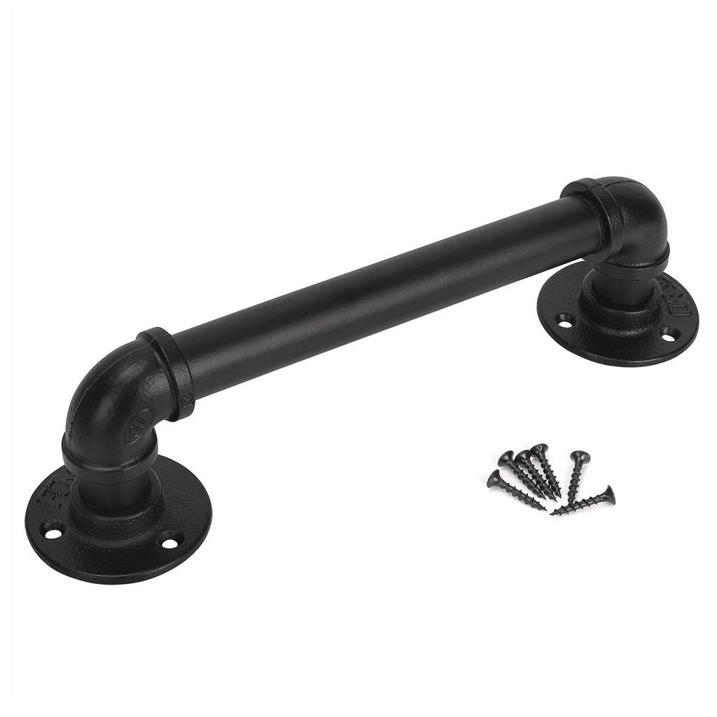 Poignée de porte coulissante industrielle en bois pour rénover vos placards facilement