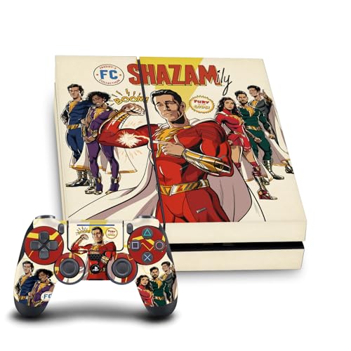 Sticker PS4 Shazam pour personnaliser votre console de jeux de salon