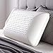 MALOUF Zoned Dough Pillow, King - High Loft Firm, White
