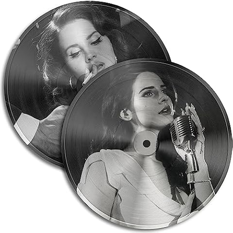 GIFTSFARM Lana Vinyl Record Wall Decor, Lana Merch Posters, Room Decor (11.6 Inch, Set of 2) Cover