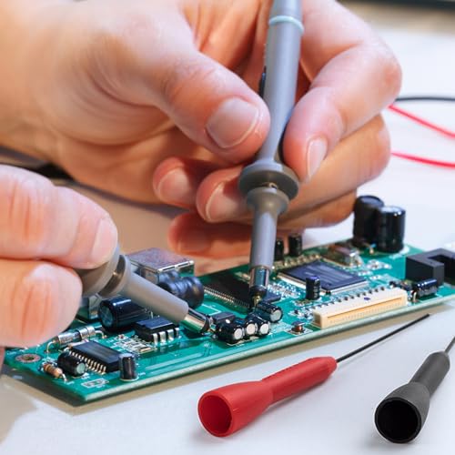 Image of 6 Pack 2mm Test Probes, 600V /10A Non-Destructive Multimeter Test Needle for Leads tl71 tl75