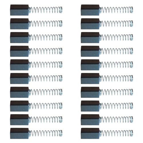10Pcs Carbon Motor Brush 5x5x12mm For Home Sewing Machine 250W Sewing Machine Replacement Motor Carbon Brushes