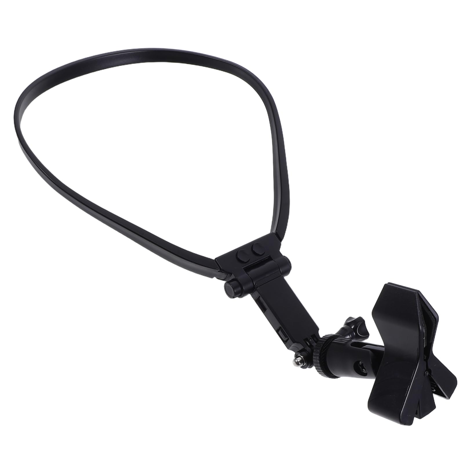 SUPVOX Neck Hanging Microphone: Neck Hanging Mic Holder - Adjustable Microphone Clip For Musicians Singing And Outdoor Streaming
