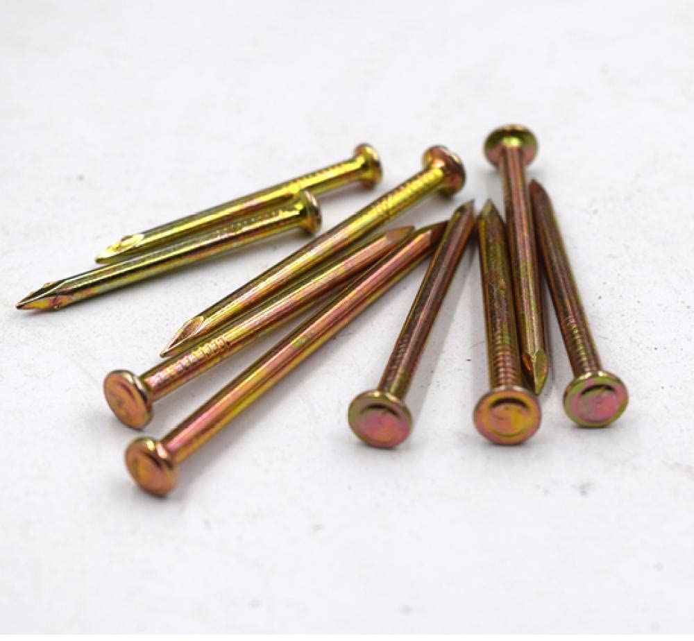 Clavos para mampostería Clavos para cemento Clavos de cemento Clavos de hardware 10 piezas Pintaron un clavo. Clavos de hierro colgantes. Pinturas murales. Clavos de cemento. Clavos de acero, paredes.
