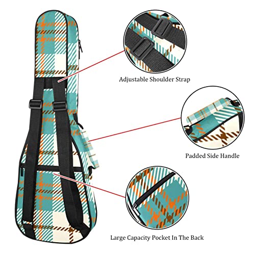 Housse de protection ukulélé ténor imperméable rembourrée 61cm