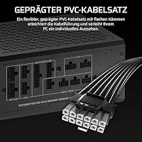 CORSAIR HX1500i Shift ATX-Netzteil, Dual Native 12V-2x6 Kabel – Schwarz – Ansicht 8