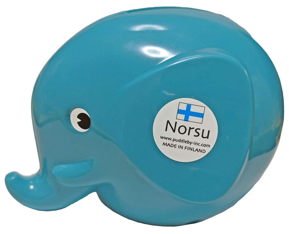 Amazon.co.jp: Norsu エレファントバンク 貯金箱 (S) ターコイズ