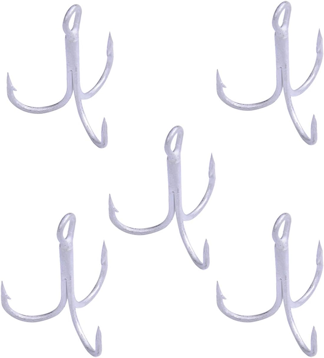 snagging Hooks 20pcs/lot 1/2/4/6/8/10 CP Point Treble