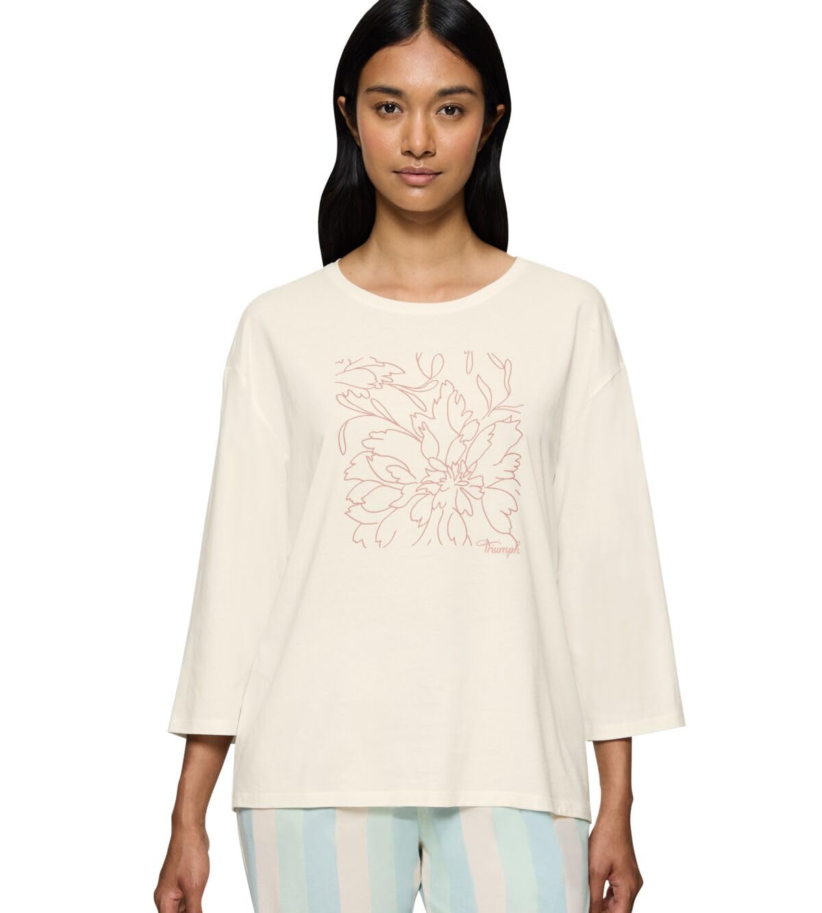 Triumph Mix & Match Top 7/8 Beige, beige, 44