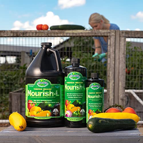 Fertilizante Líquido Microbe Life Hydroponics Nourish-L 32 oz miniatura 6