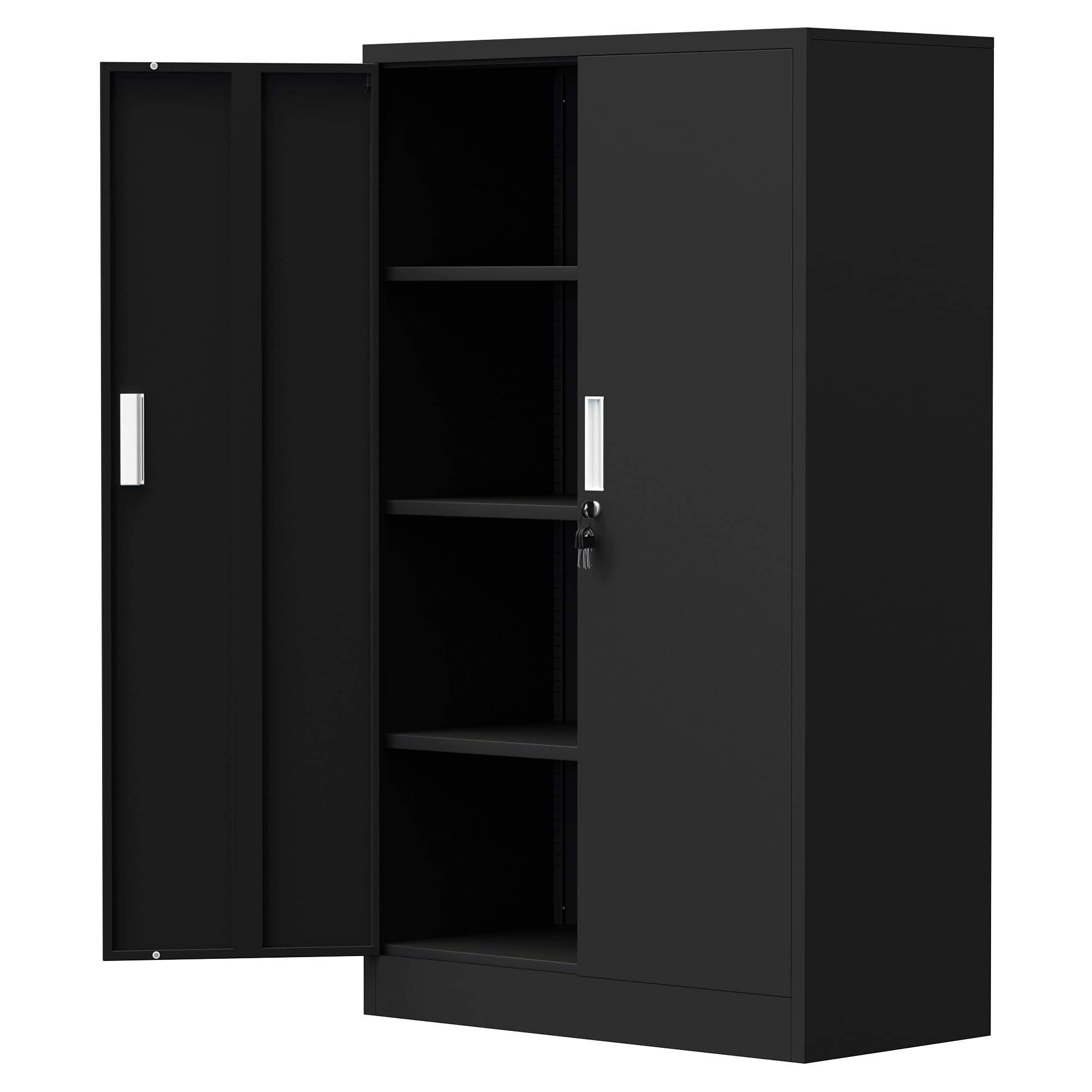 iJINGUR armoire métal 3 étagères
