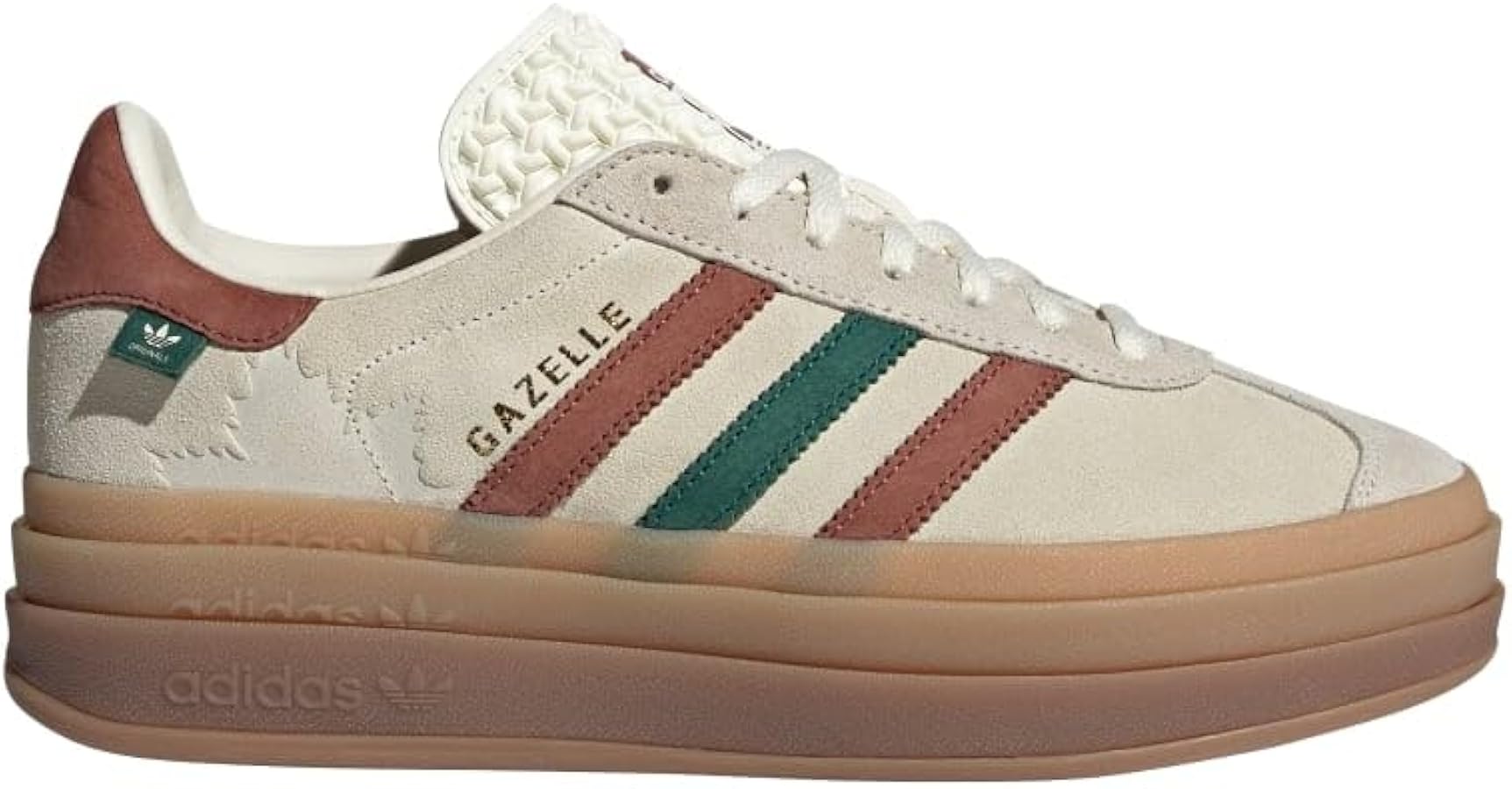Amazon.com | Adidas Gazelle Bold Womens Shoes Size 8, Color: Cream