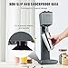 VEVOR Milkshake Maker Machine, 375W Commercial Milk Shake Maker Mixer, Single Head Drink Mixer Blender Machine, 3-Speed Milkshake Blender with 27.7oz Stainless Steel Cup for Commercial
