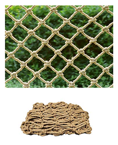 Filet de sécurité en corde de chanvre durable pour balcon et escalier