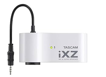 たらこ TASCAM IXRインターフェス For iPad iPhone 専用ケーブルは不要。充電用ケーブルでiPadと接続できる薄型
