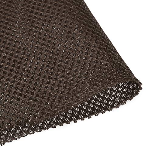 uxcell Brown Speaker Mesh Grill Cloth (not Cane Webbing) Stereo Box Fabric Dustproof Cloth 100cm x 160cm 40 inches x 63 inches