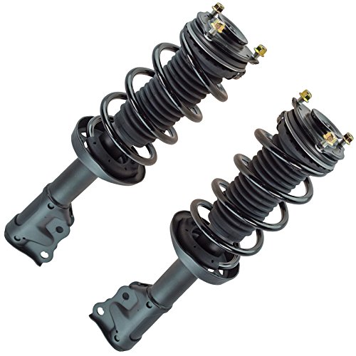 Image of TRQ Front Strut and Spring Assembly Set 2 Piece | For 2006-2011 Honda Civic