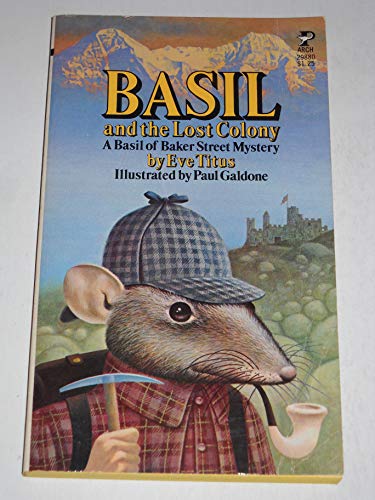 Basil and the Lost Colony (A Basil of Baker Str... 0671298801 Book Cover