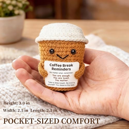 Coffee Lovers Birthday Gifts for Women Men, Positive Animals Espresso - image 4