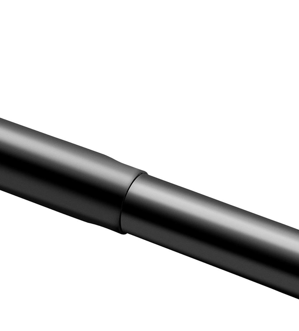 Wysuwany drążek do zasłony prysznicowej ze stali nierdzewnej – średnica 25 mm, nośność 75 kg, łatwy 3-punktowy montaż, zawiera wiertło 6 mm, idealny do użytku w łazience