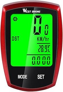 INOOMP Bicicleta De Exercício Bicicleta Velocímetro Digital Velocímetro De Motor Velocímetro De Bicicleta Odômetro De Bicicleta Velocímetro De Bicicleta Cronômetro Computador Equipamento