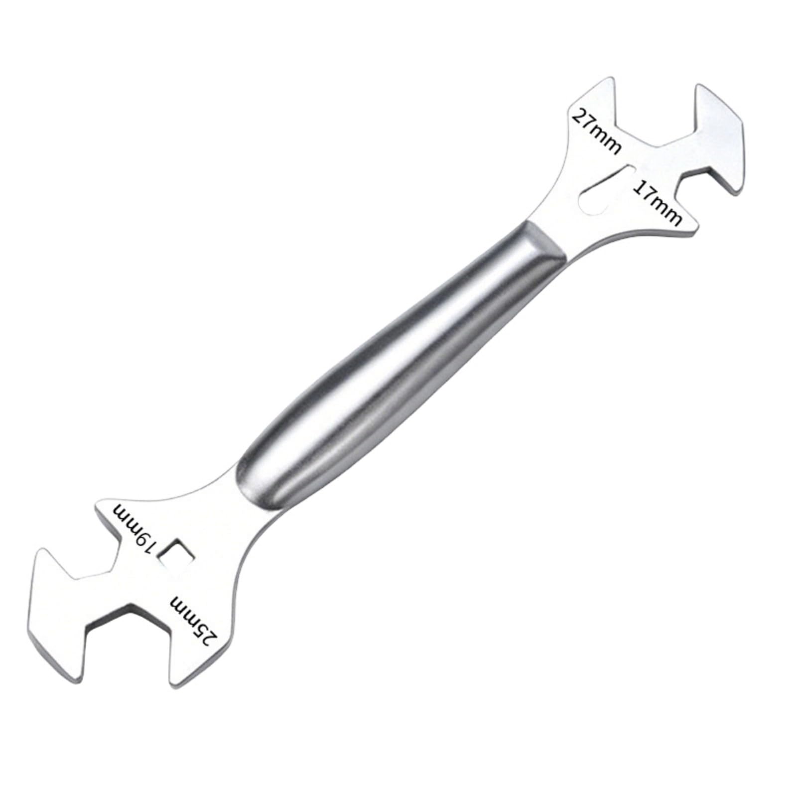 Yanzunlrn All Steel Model End Wrench Hexagonal Open Spanner Multifunctional Stainless Steel Bottle Tool Labor Saving Pressure Relief Rustproof Steel Wrench Tool