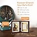 Pearhead Pet Paw Print Photo Frame With Clay Imprint Kit - Pawprint Making Kit and Photo Display for Cats and Dogs, No-Mess Pawprint Memorial, Gift For Pet Owner, Espresso