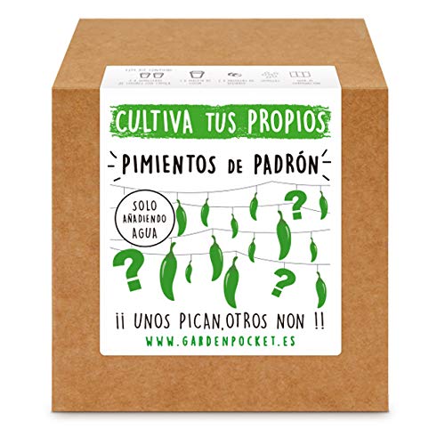 Garden Pocket - Kit Cultivo Pimientos de Padrón: Amazon.es: Jardín