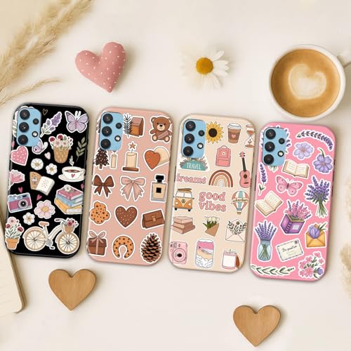 Image of COLORflow Back Cover Compatible with Samsung Galaxy A52 4G / 5G / A52S 5G | Pastel Dreams Collection Customized | Glossy Armoured Bumper with Camera Protection Back Cover