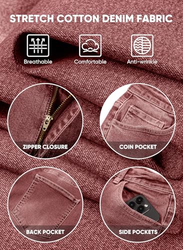 Image of JMIERR Men's Baggy Y2K Jeans Stretch Loose Fit Wide Leg Denim Pants | 5 Pockets, Oversized Casual Trousers, Vintage Relaxed wash, Breathable Cotton Blend,Hip Hop, Skater Streetwear, All-Season
