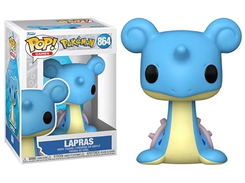 Pokemon - Lapras Pop! Vinyl Figure (Bundled With Compatible Pop Box Protector Case), Multicolor, 3.75 Inches #TOP1