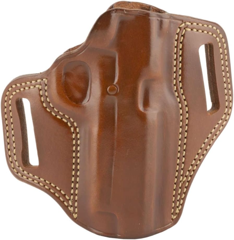 GALCO CM226 Combat Master Right Hand Tan Leather Belt Holster