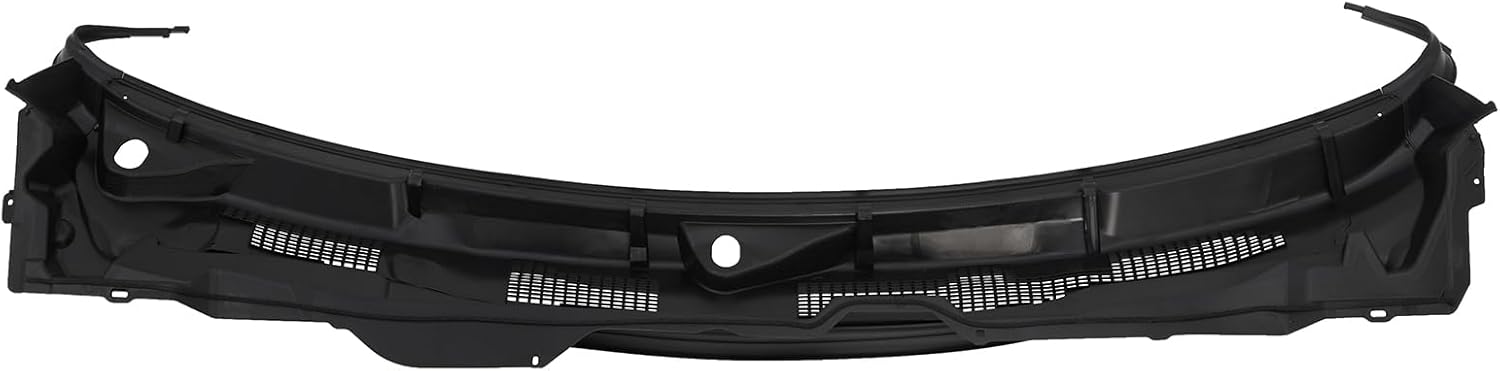 Windshield Wiper Cowl Panel Cover Compatible with 2009-2018 Dodge Ram 1500 2500 3500, 2019-2024 Ram 1500 Classic, Black Replacement Front Window Vent Panel