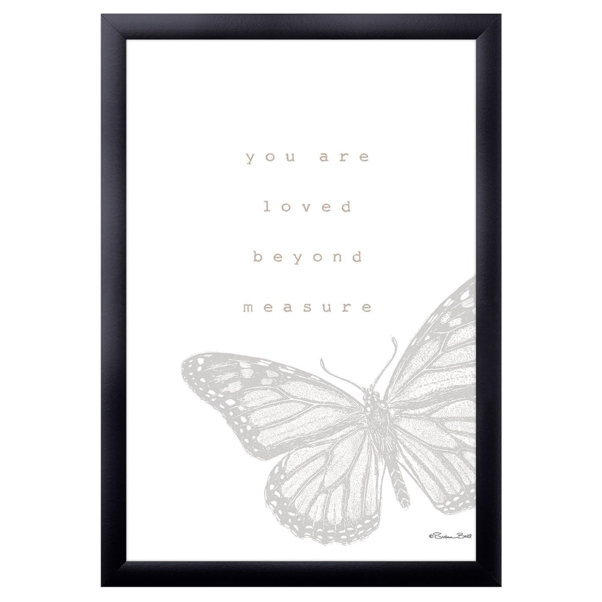 Nursery Baby Wall Art, Nursery You Are Loved Custom Framed Home Décor, 12x16, 50 Custom Frame Options