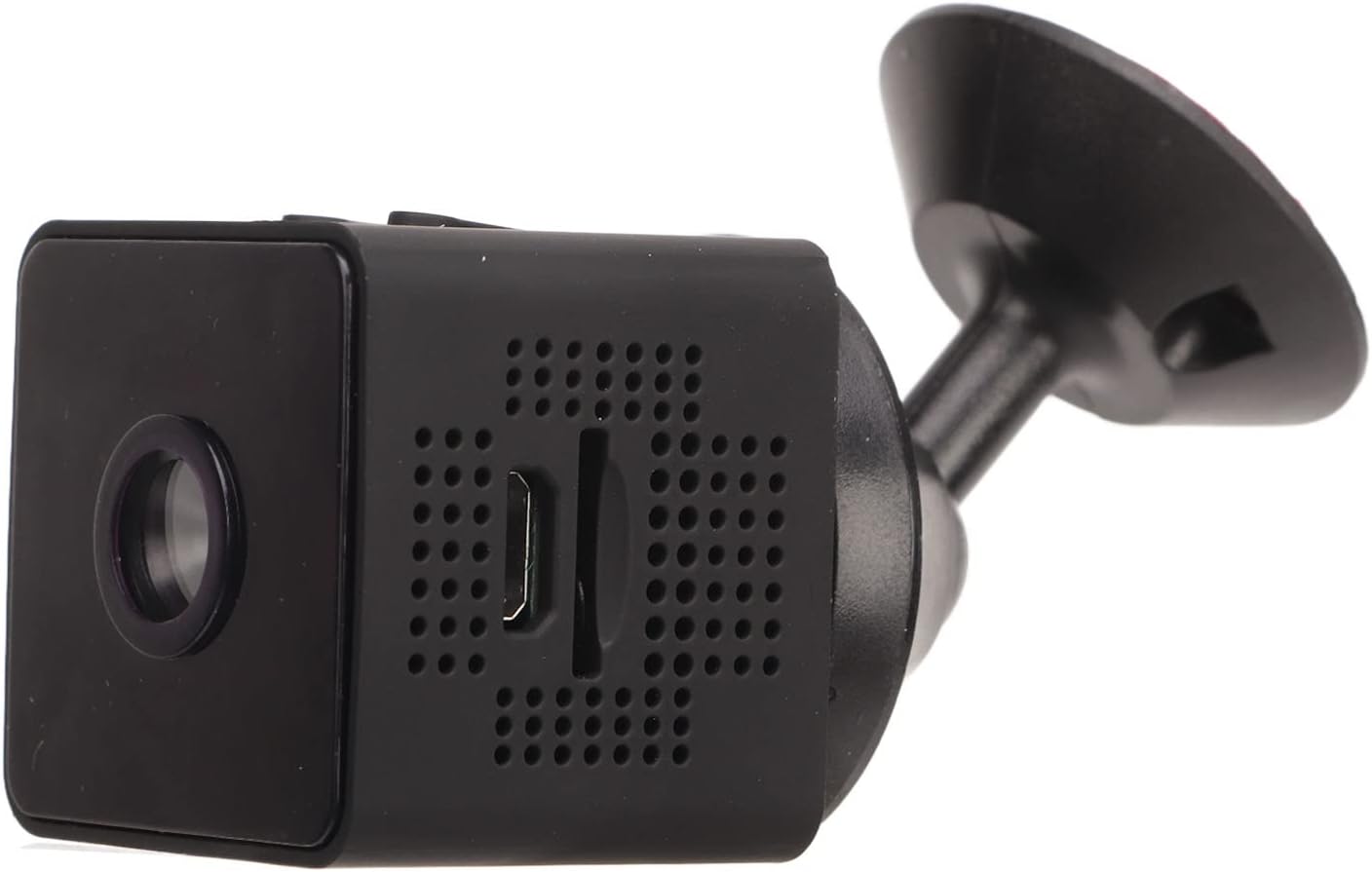 sebelah view of the camera attached to a magnetic mount