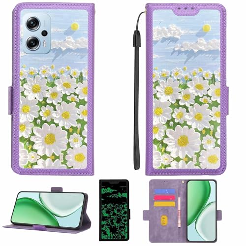 �Ή� Redmi Note 11T Pro+Plus �p �P�[�X Case [1�� 9H+�d�x���� �K���X�t�B����] [RFID�u���b�N][�ÈŔ�������] LPT-CJ