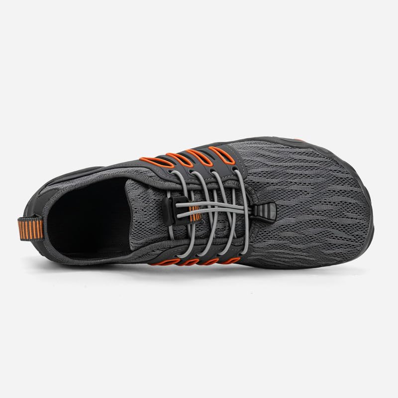 Image of Hike Barefoot Water Shoes for Women Men Footwear, Quick Dry Wide Toe Box Pro Beach Swim Athletic Sports Shoes, Non-Slip Lightweight Aqua Shoe for Pool Hiking Walking Kayaking Diving Surfing