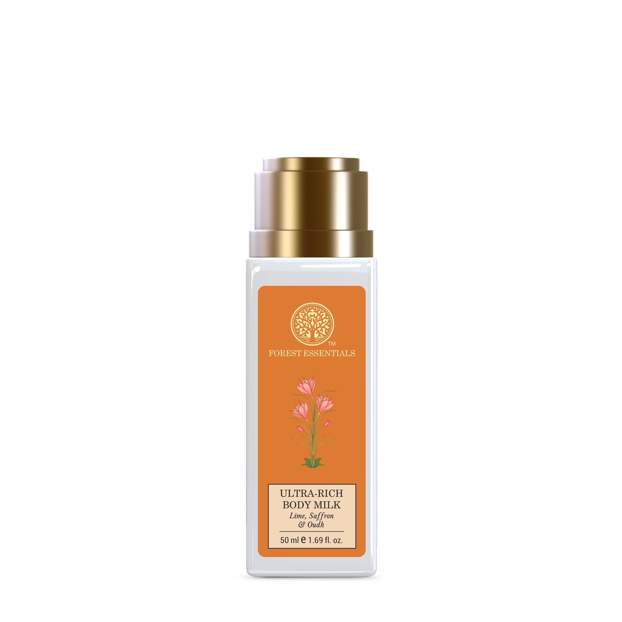 Forest Essentials Ultra-Rich Body Milk Lime Saffron Oudh | Ayurvedic Moisturising Body Lotion For Hydration | Natural Body Moisturizer-image-14